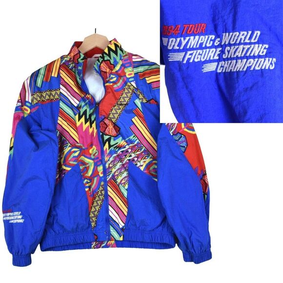 Vintage Head 1994 USA Olympic& World Figure Skating Championships Jacket